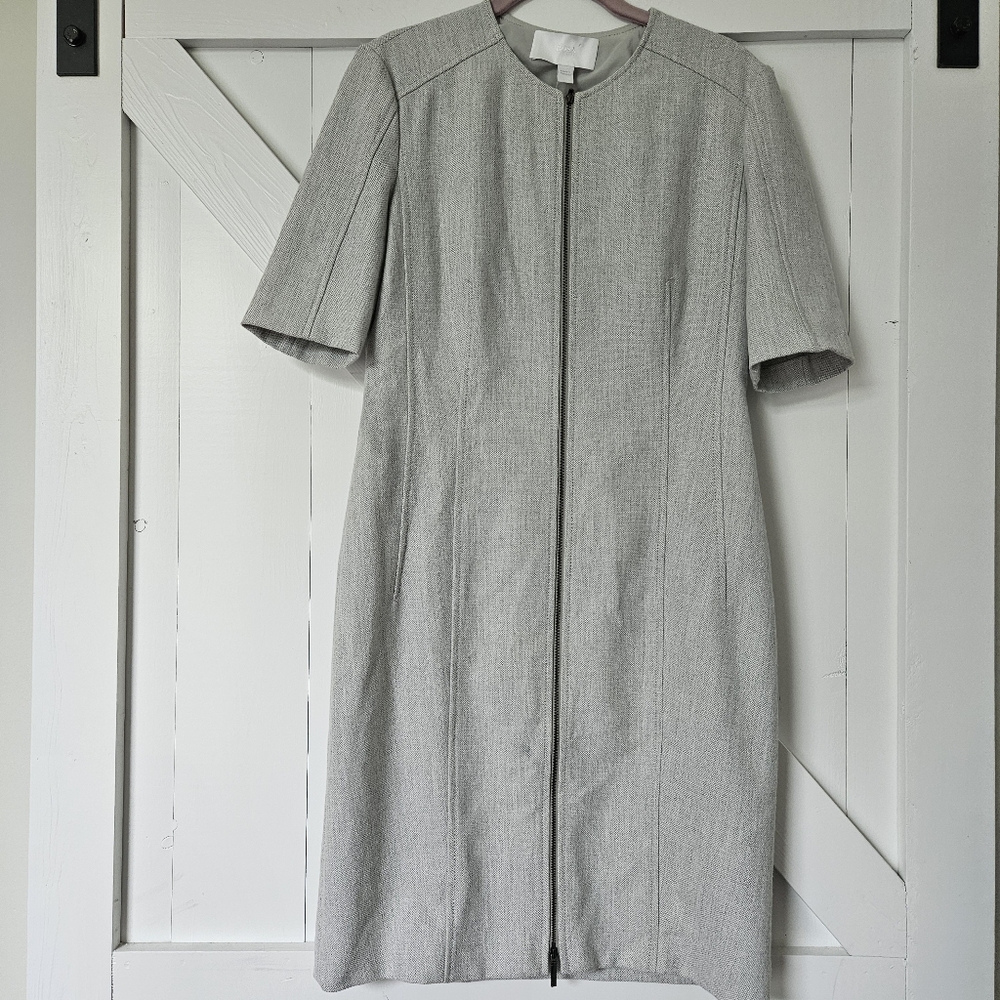 Elegant Gray Women's Dress